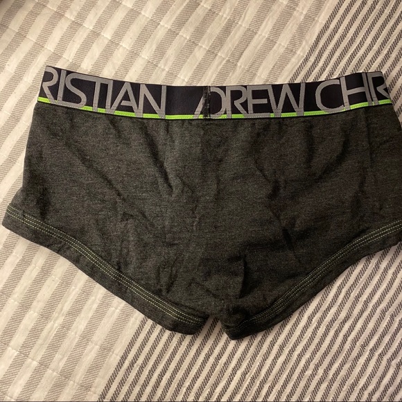 Andrew Christian 🔥 Trunk Boxer Brief Grey - Picture 4 of 6